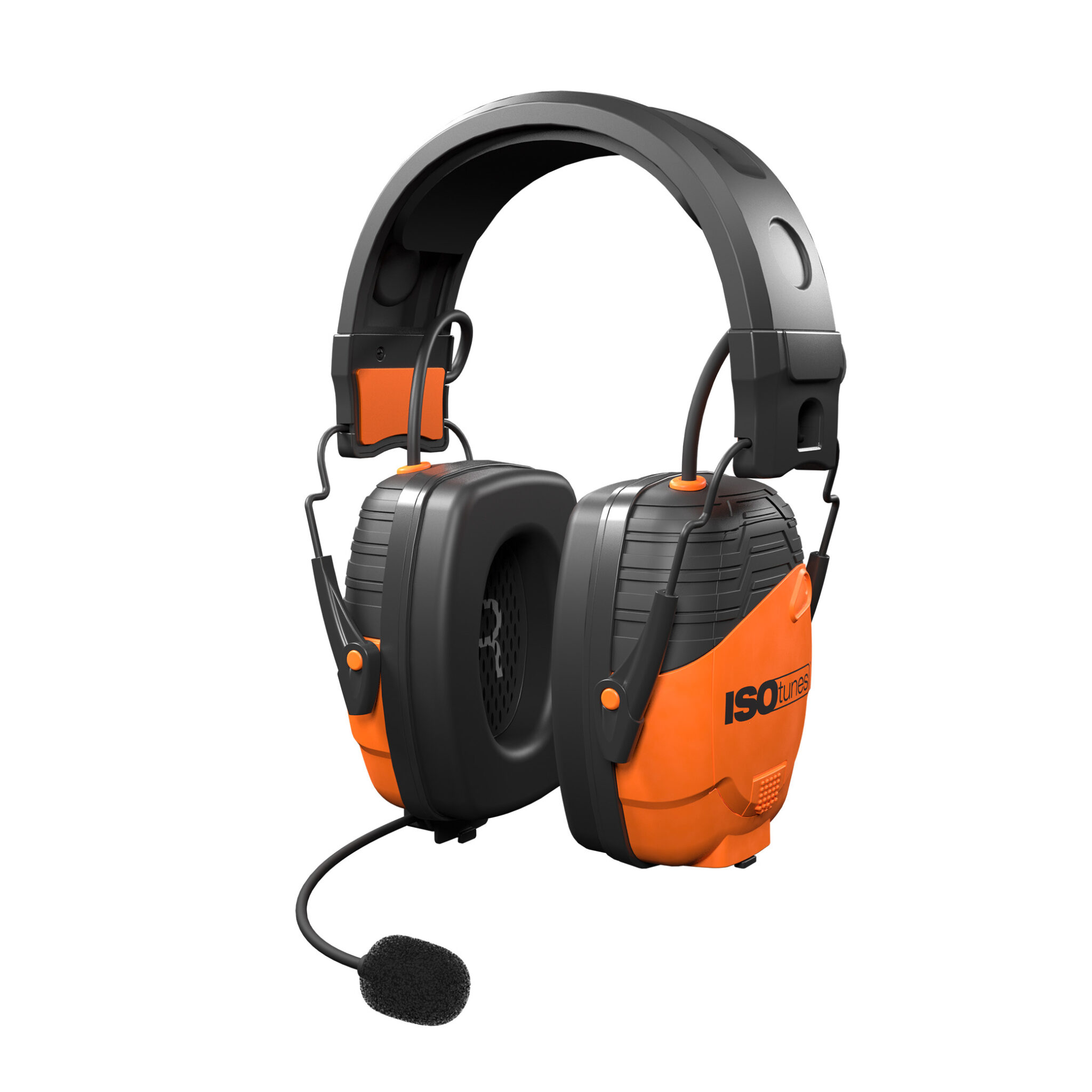 LINK 2.0 Bluetooth Headphone - (ISOtunes - Safety Orange) - Team Forward